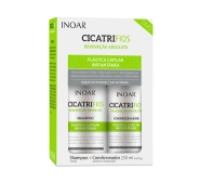 Inoar CicatriFios Duo Kit Šampūnas ir kondicionierius atkuriantis plauko struktūrą 2x250ml